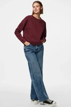 Pcchilli Ls Loose Sweat