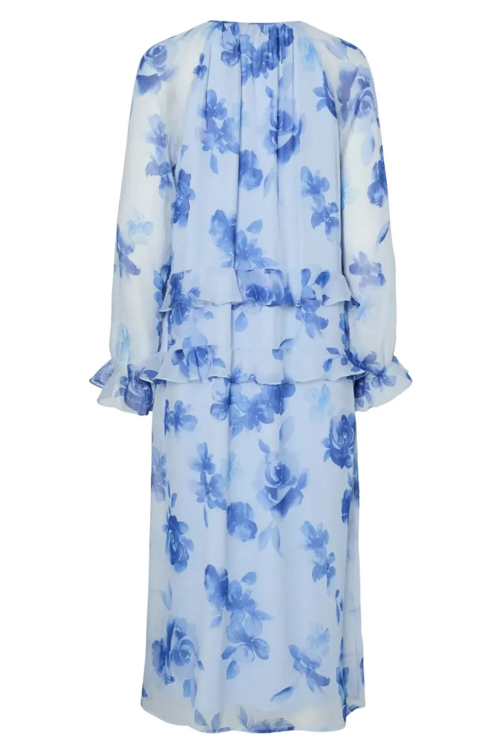 Pcclara Ls Long V-Neck Dress