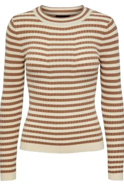 Pccrista Ls O Neck Knit Noos Bc