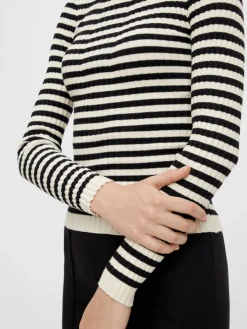 Pccrista Ls O-Neck Knit