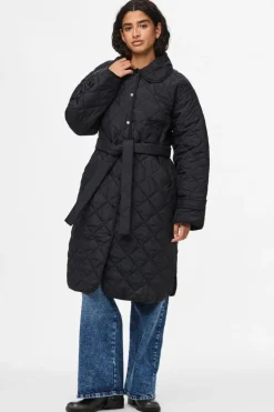 Pcemily Long Quilted Jacket