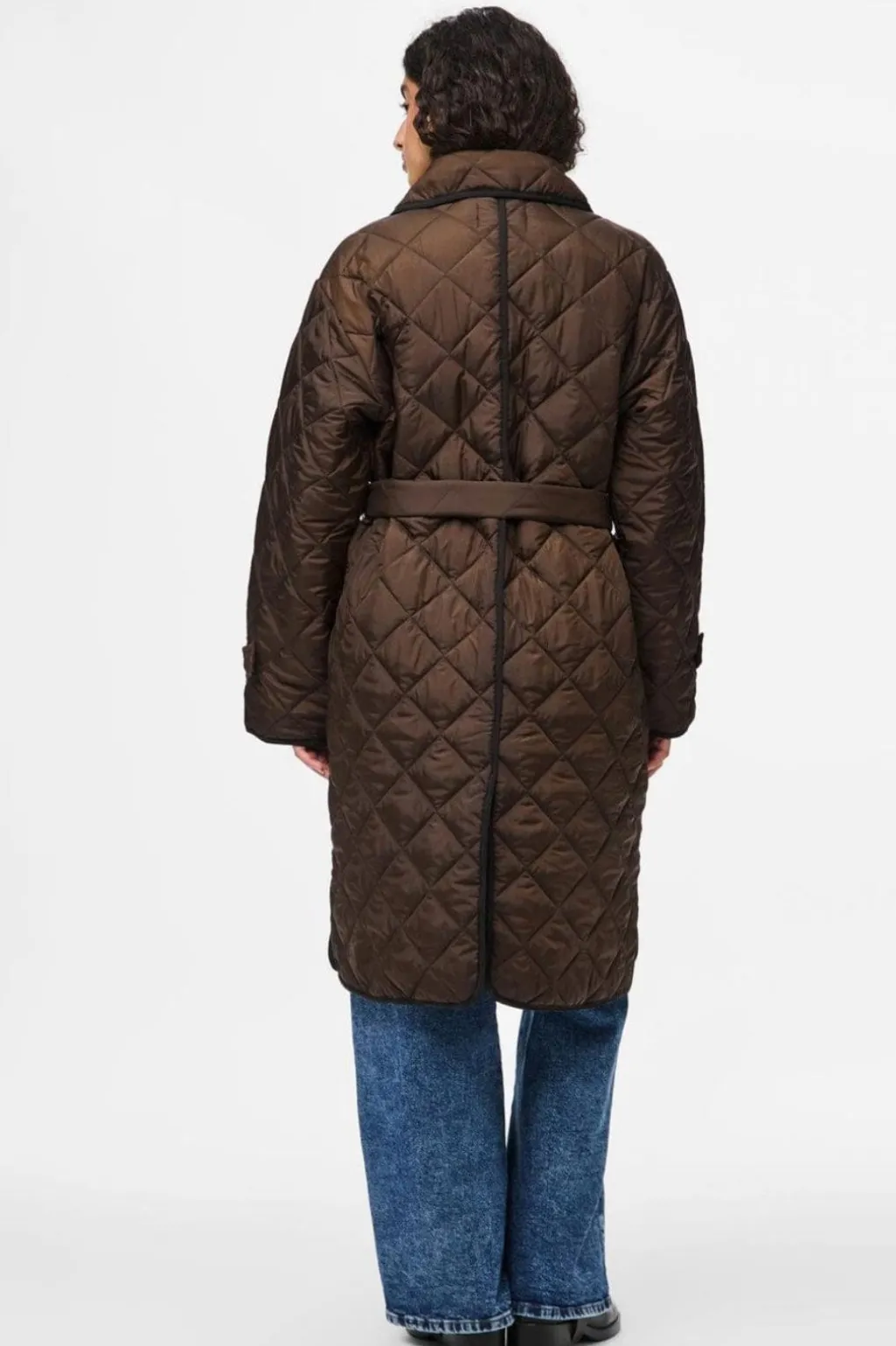 Pcemily Long Quilted Jacket