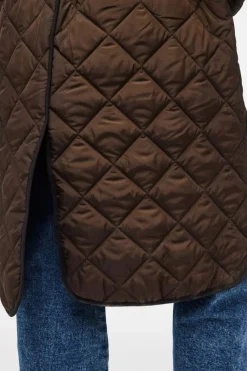 Pcemily Long Quilted Jacket