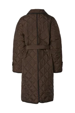 Pcemily Long Quilted Jacket
