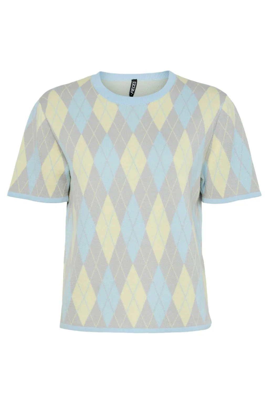 Pcfarley Ss O-Neck Knit Fsy