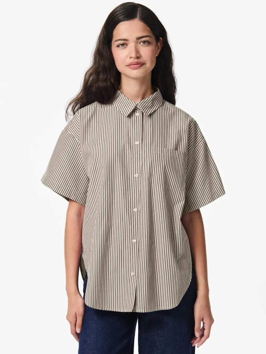 Pcfemme Ss Loose Shirt