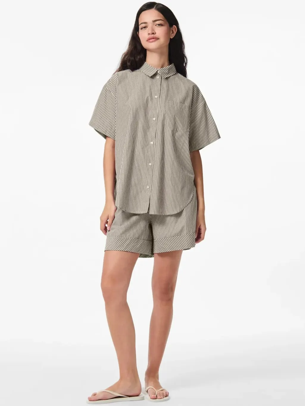 Pcfemme Ss Loose Shirt