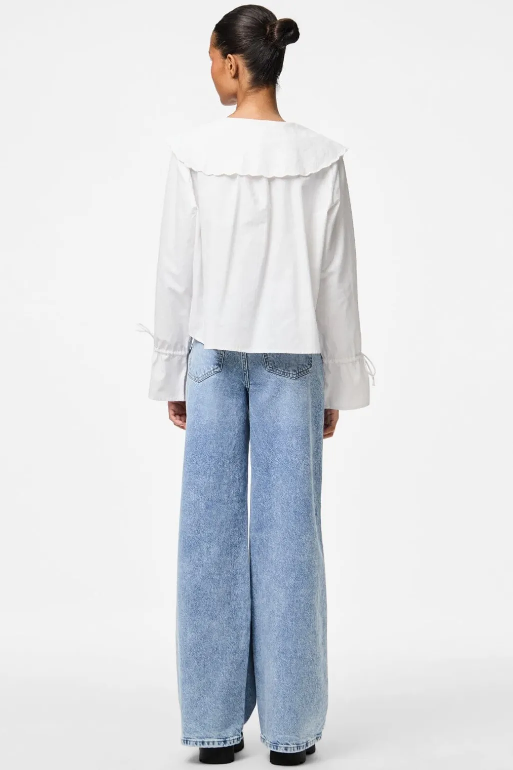 Pcfetina Ls Collar Shirt Fsy