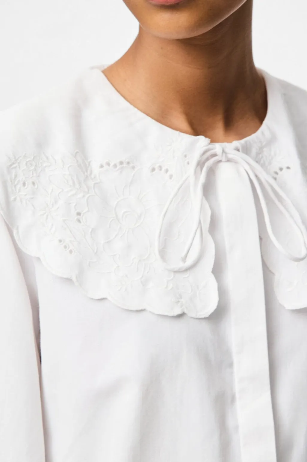 Pcfetina Ls Collar Shirt Fsy