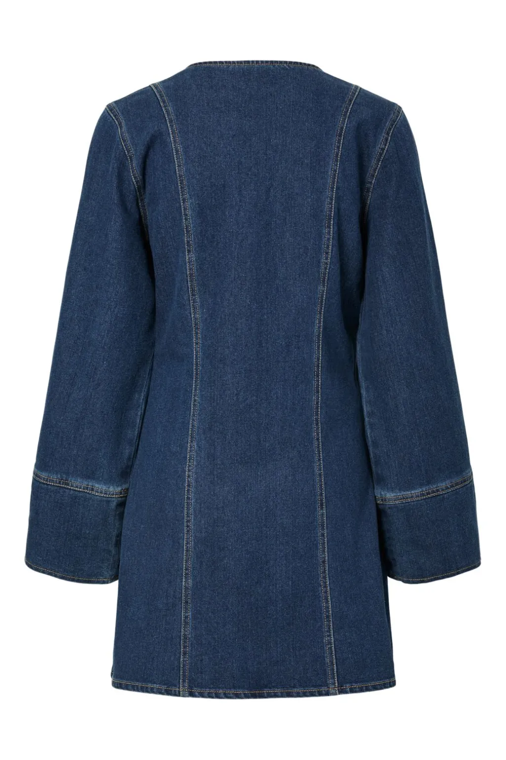 Pcflora Ls Denim Dress