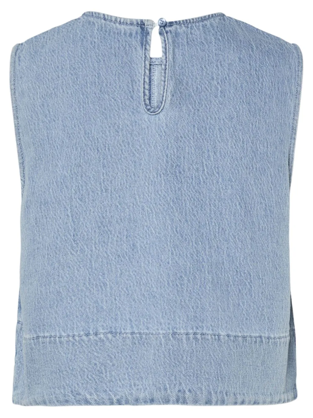 Pcflora Sl Denim Top