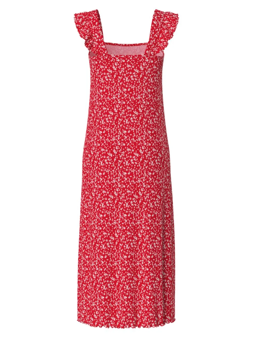 Pcflora Strap Flounce Dress