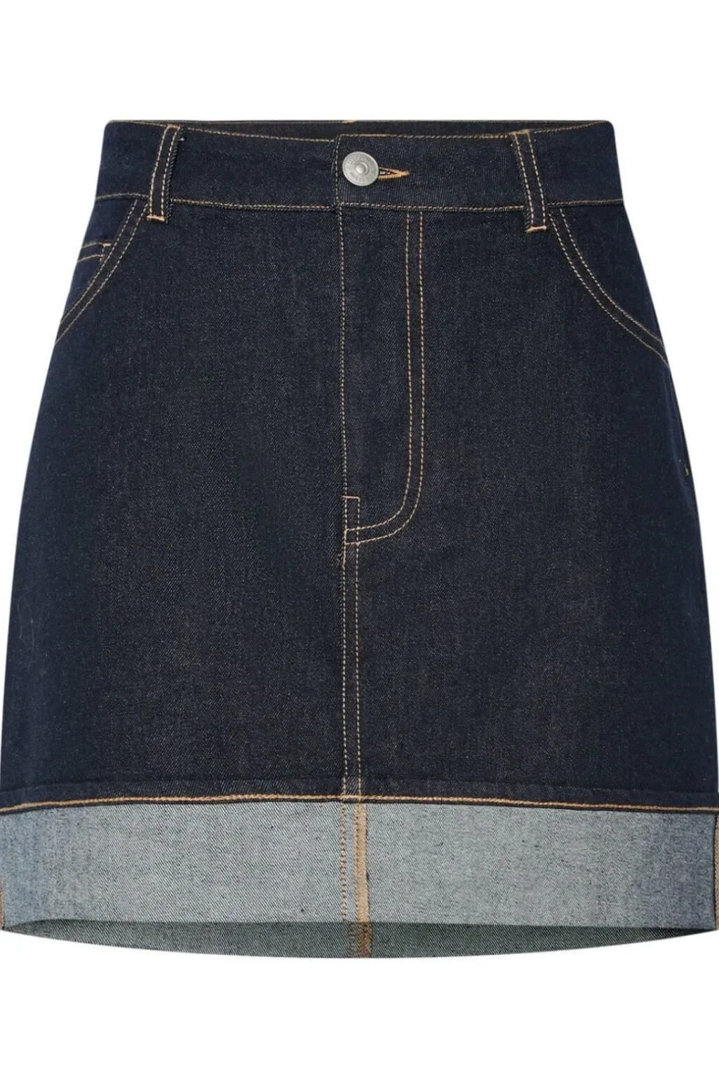 Pcfranna Short Denim Skirt Fsy