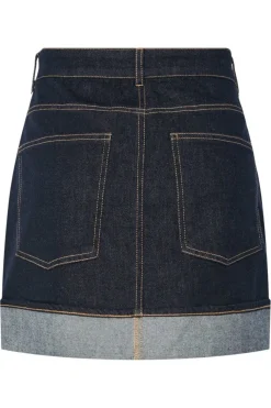 Pcfranna Short Denim Skirt Fsy