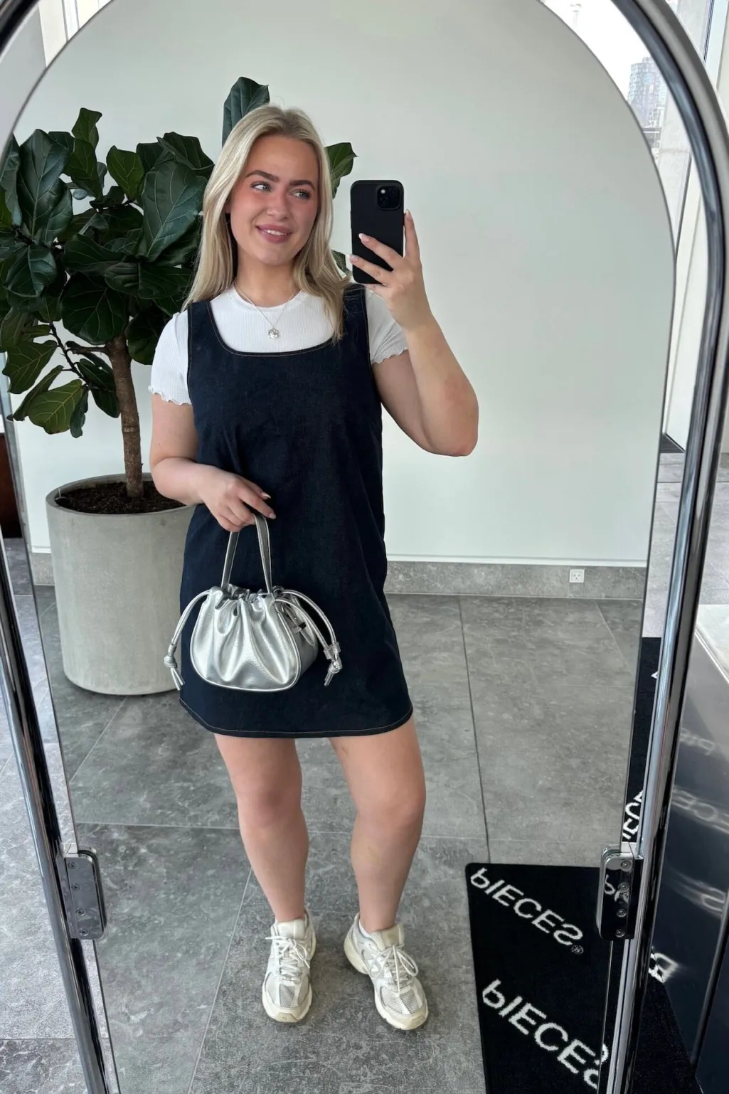 Pcfranna Sl Denim Spencer Dress Fsy