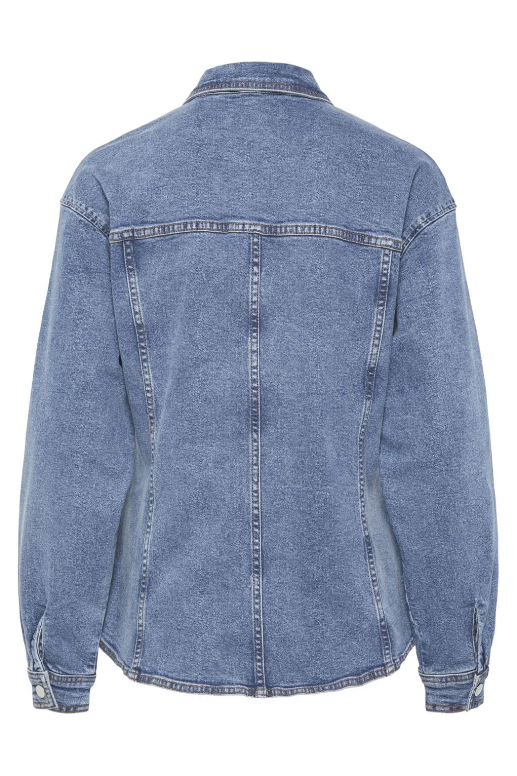Pcginny Ls Denim Shirt Jit