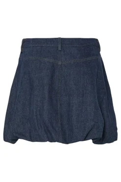 Pcjabia Short Balloon Denim Skirt 17160754