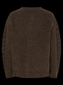 Pcjacinthe Ls O-Neck Knit Cardigan Mpa B