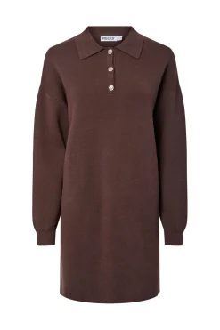 Pcjassy Ls Polo Knit Dress