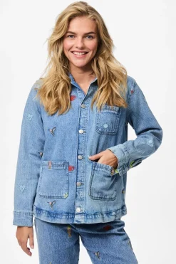 Pcjidi Ls Denim Shacket Mpa