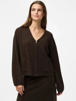 Pcjunna Ls V-Neck Knit Cardigan