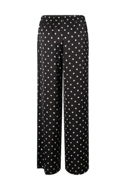 Pcjytta Straight Satin Pants