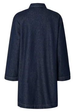 Pckenya Ls A-Shape Denim Dress