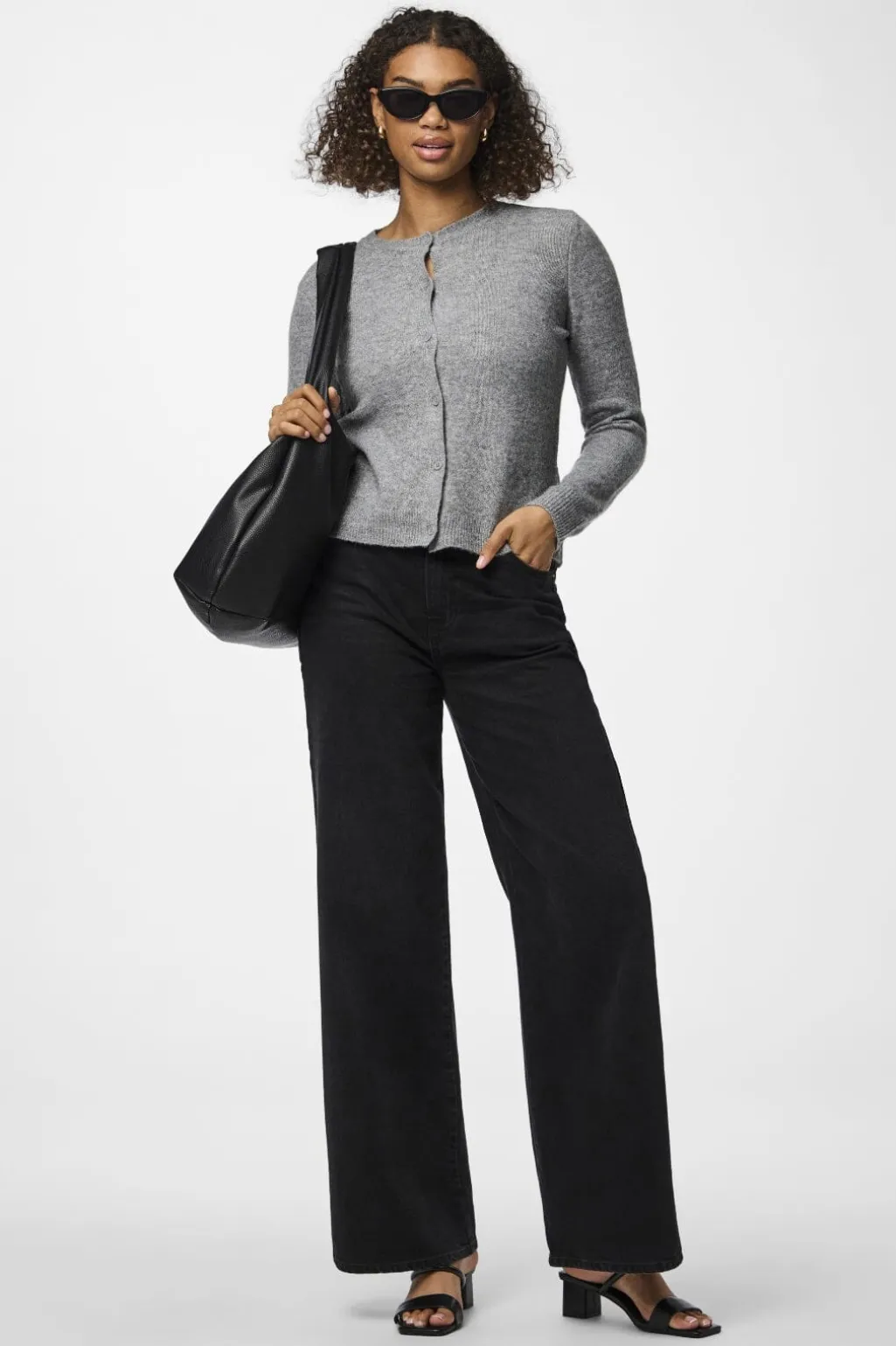 Pcmalou Ls Knit Cardigan