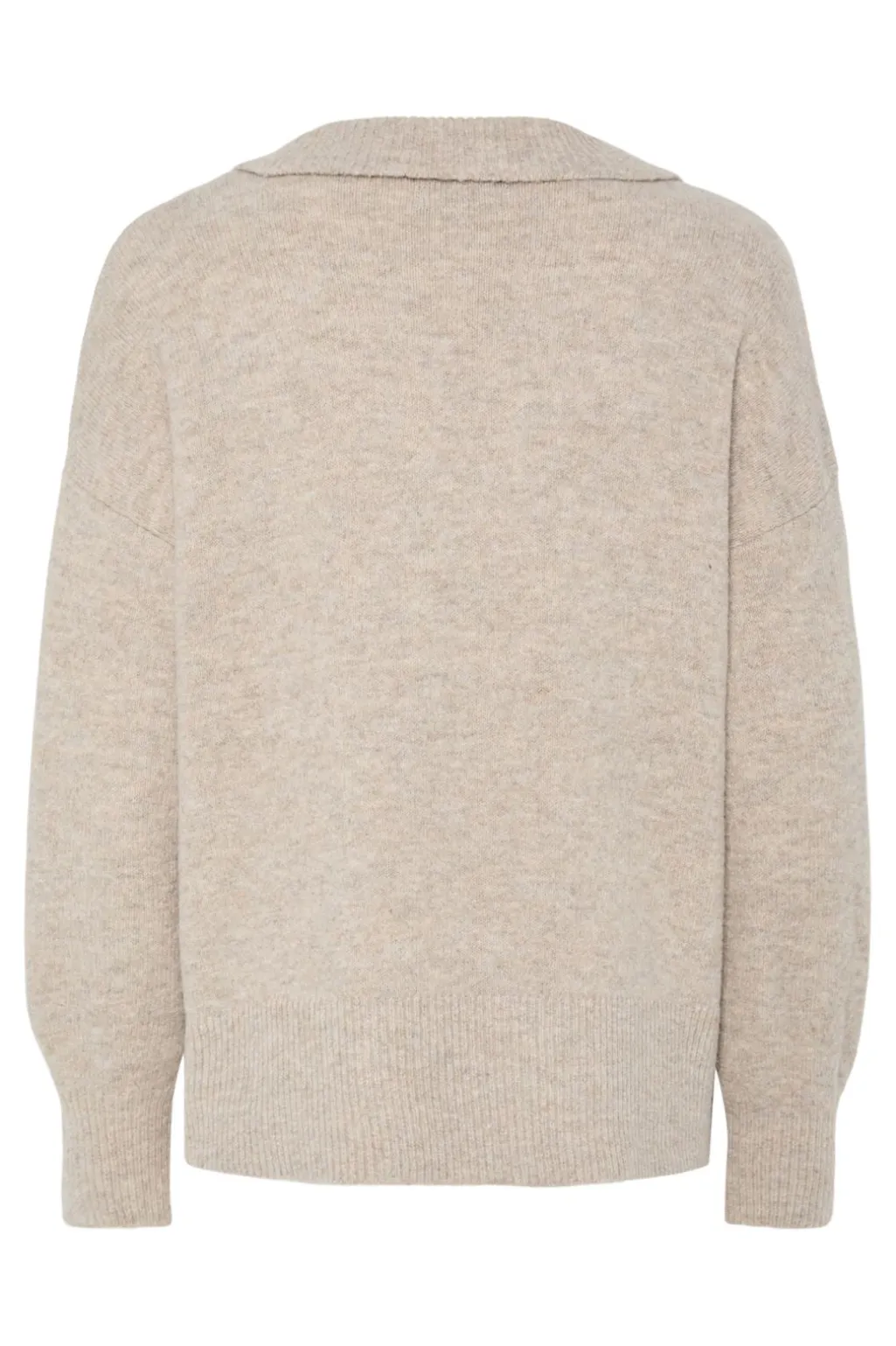 Pcmalou Ls Polo Knit