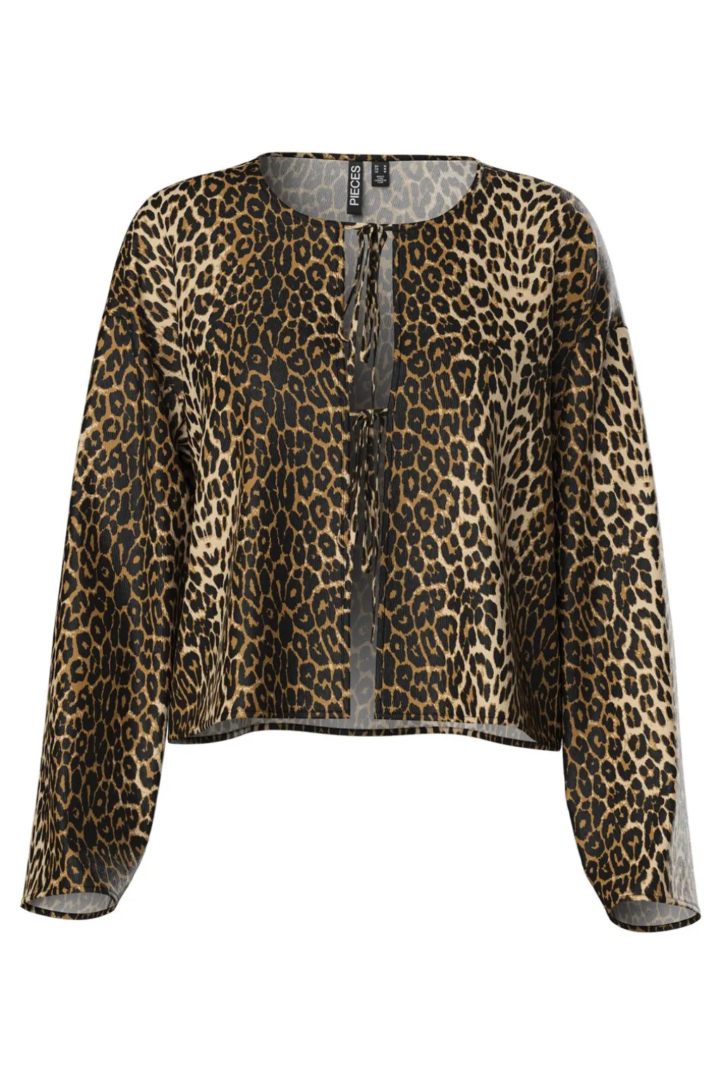 Pcmari Ls V-Neck Tie Top