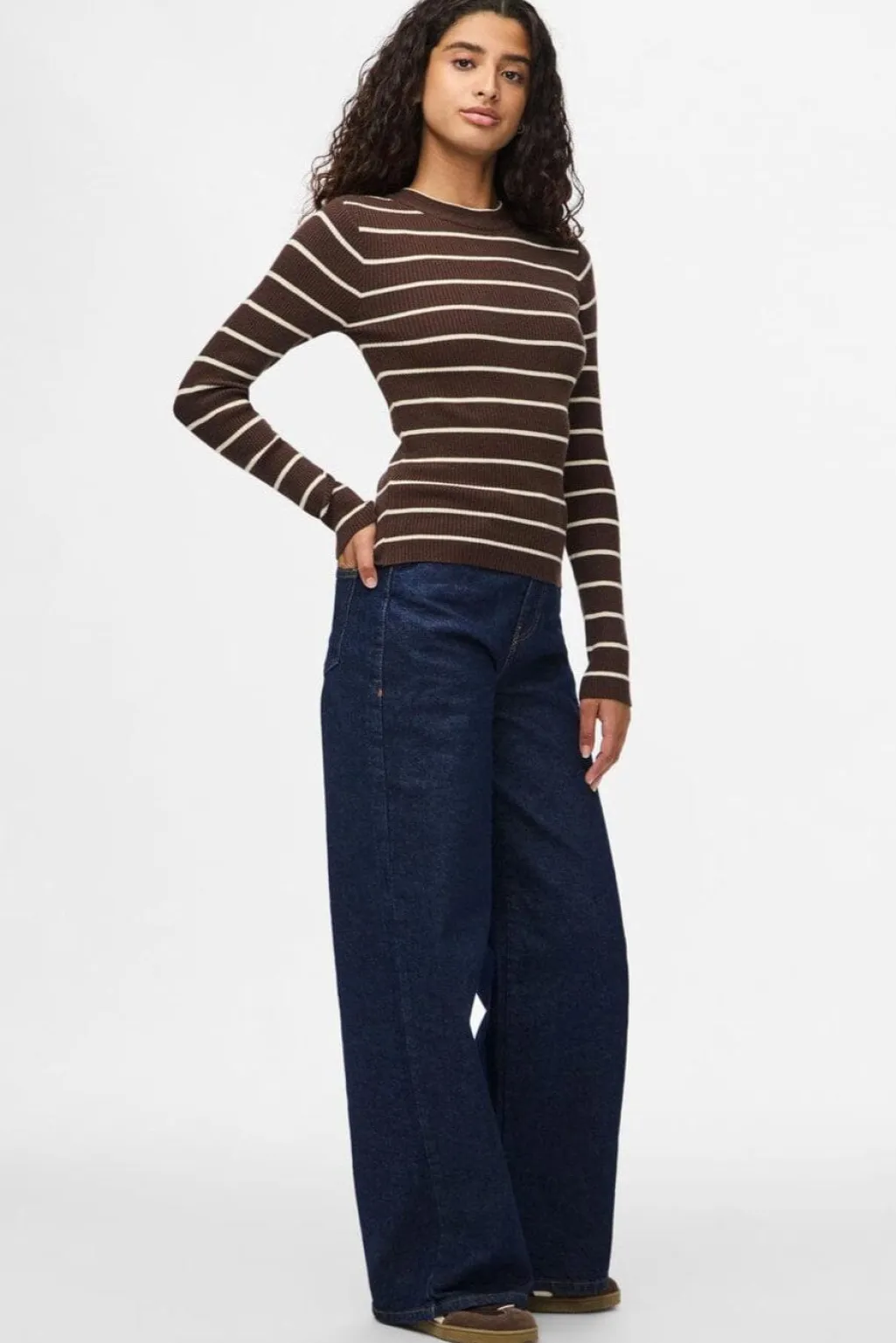 Pcmira New Ls O-Neck Knit