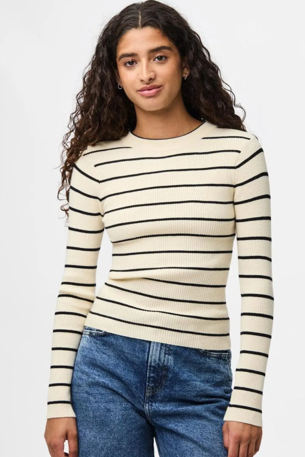 Pcmira New Ls O-Neck Knit