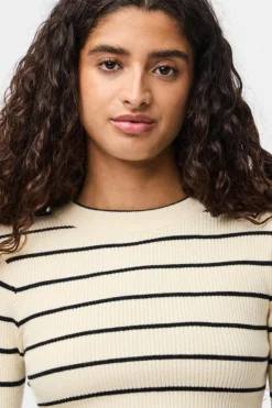 Pcmira New Ls O-Neck Knit