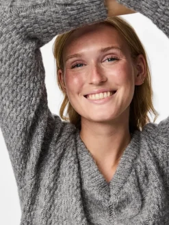 Pcnina Ls V-Neck Knit