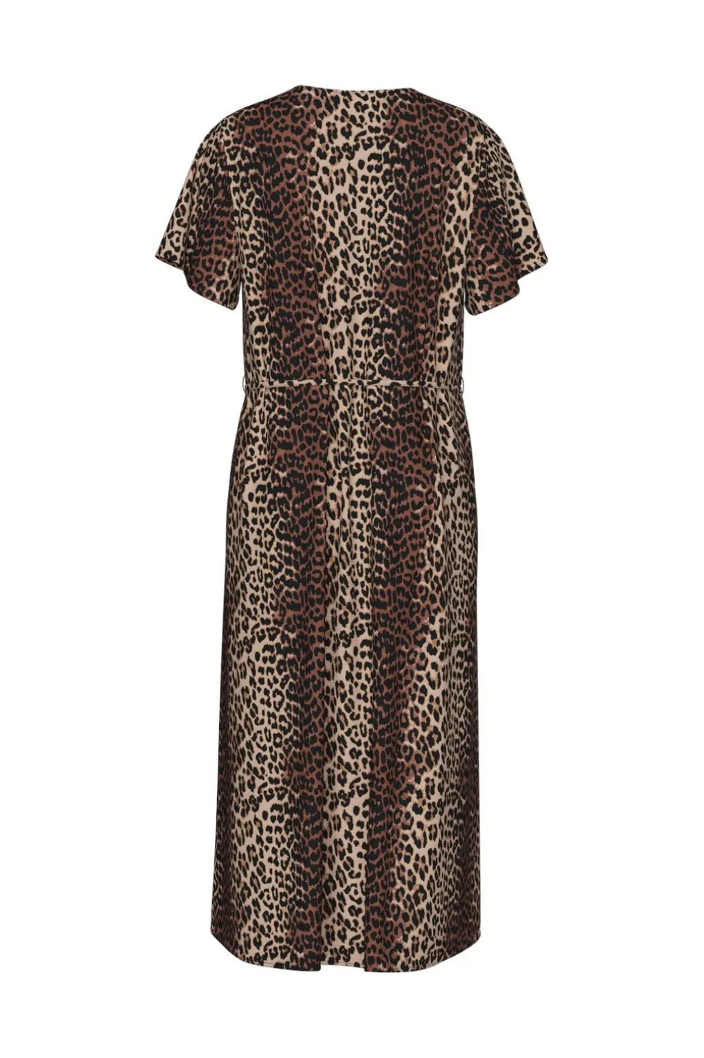 Pcnya Ss V-Neck Midi Dress