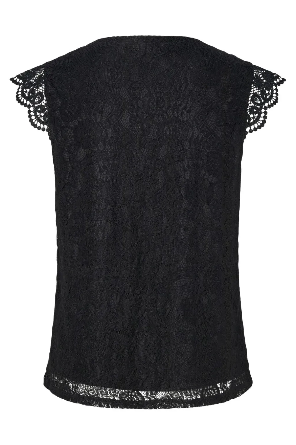 Pcolline Sl Lace V-Neck Top 17154614
