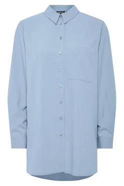 Pcpoppy Ls Oxford Loose Shirt