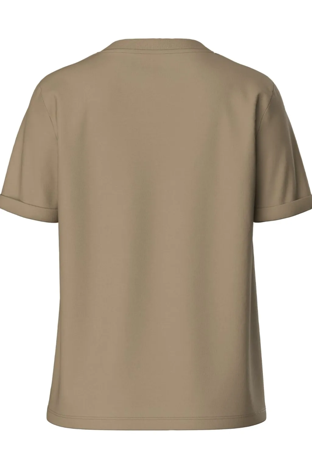 Pcria Ss Fold Up Solid Tee