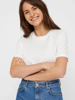 PcRia SS Fold Up Tee