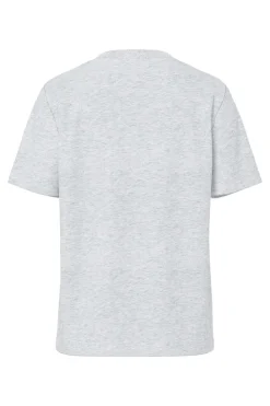 Pcria Ss Lurex Neck Tee