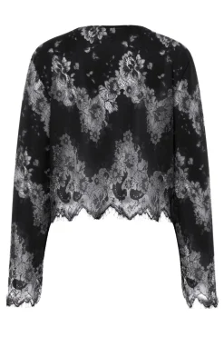 Pcrinne Ls Lace Top Kca