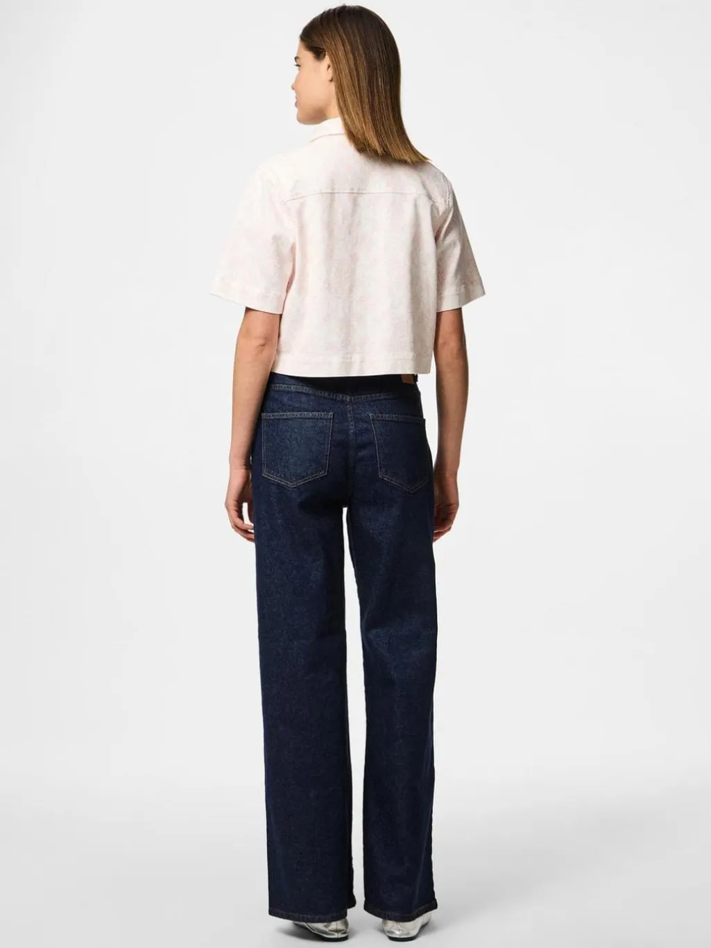 Pcsalume Ss Denim Shirt