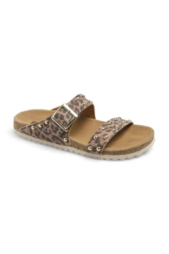 Pcseluna Suede Fotbed Sandal