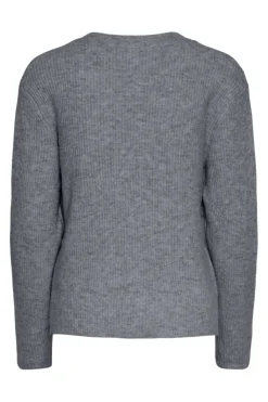 Pcsilly Ls Rev Tie Knit