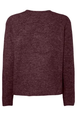 Pcsilly Ls Rev Tie Knit