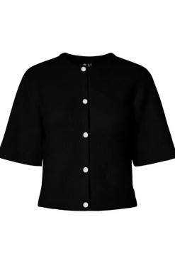 Pcsilly Ss O-Neck Knit Cardigan