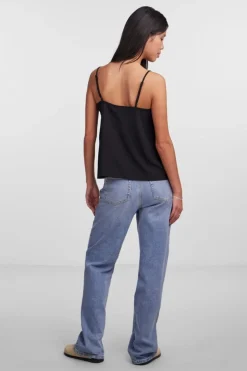 Pctiffany Strap Lace Top Bc