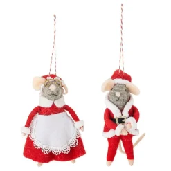 Peo Ornament, Rød, Uld 82061882