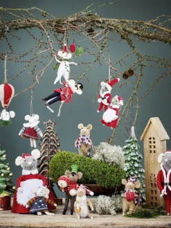 Peo Ornament, Rød, Uld 82061882