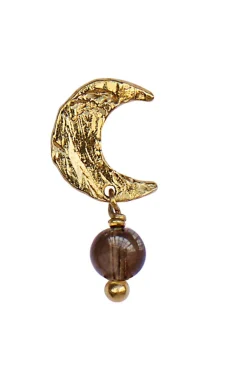 Petit Claire De Lune Earring Mocha